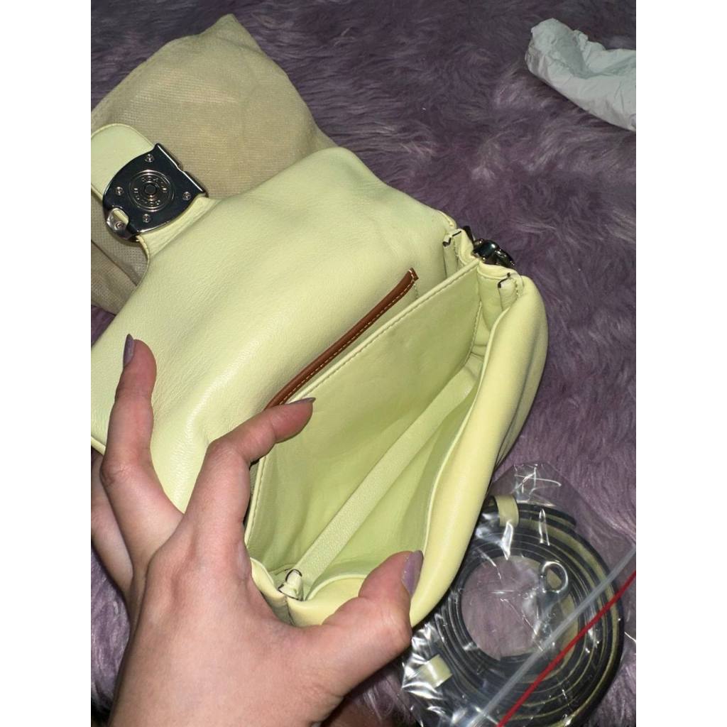 ORIG Preloved CCH Pillow Tabby Shoulder Bag 18 Green Mini Bag