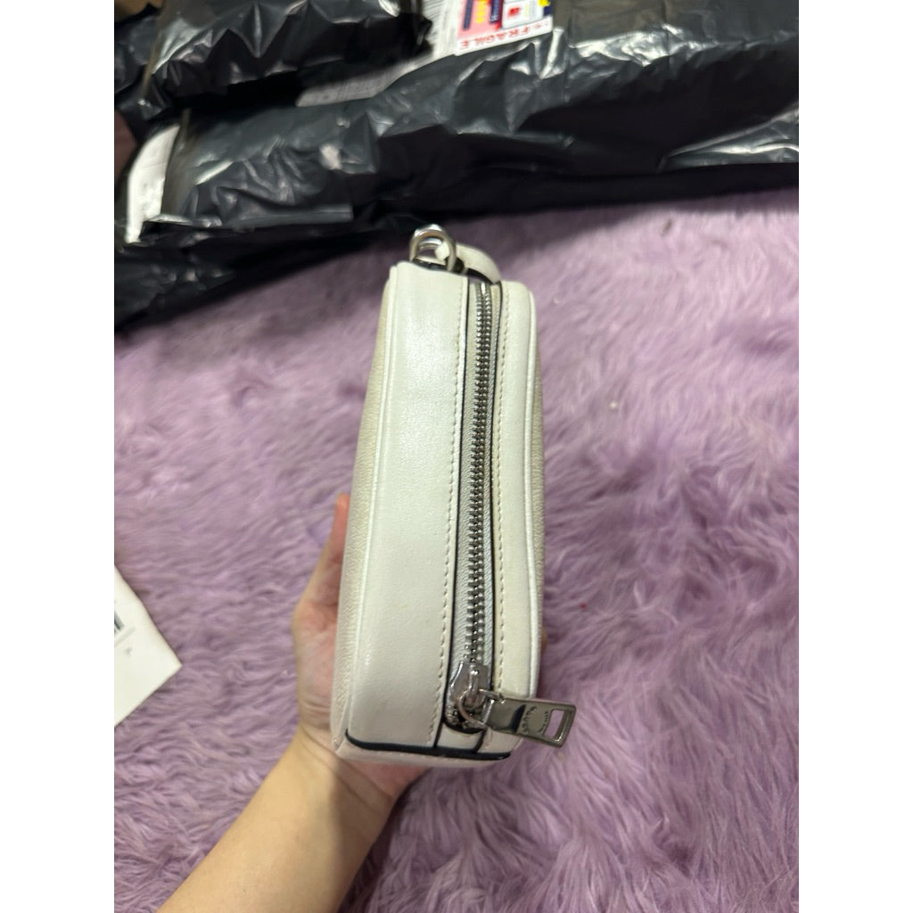 ORIG Preloved CCH Eva Phone Crossbody Small White Bag