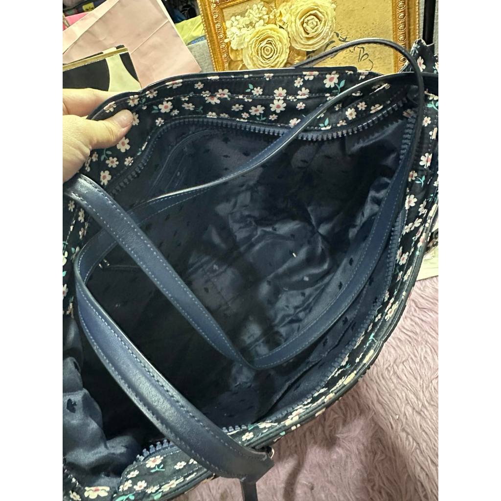 ORIG Preloved KS Jae Floral Large Nylon Tote Baby Bag