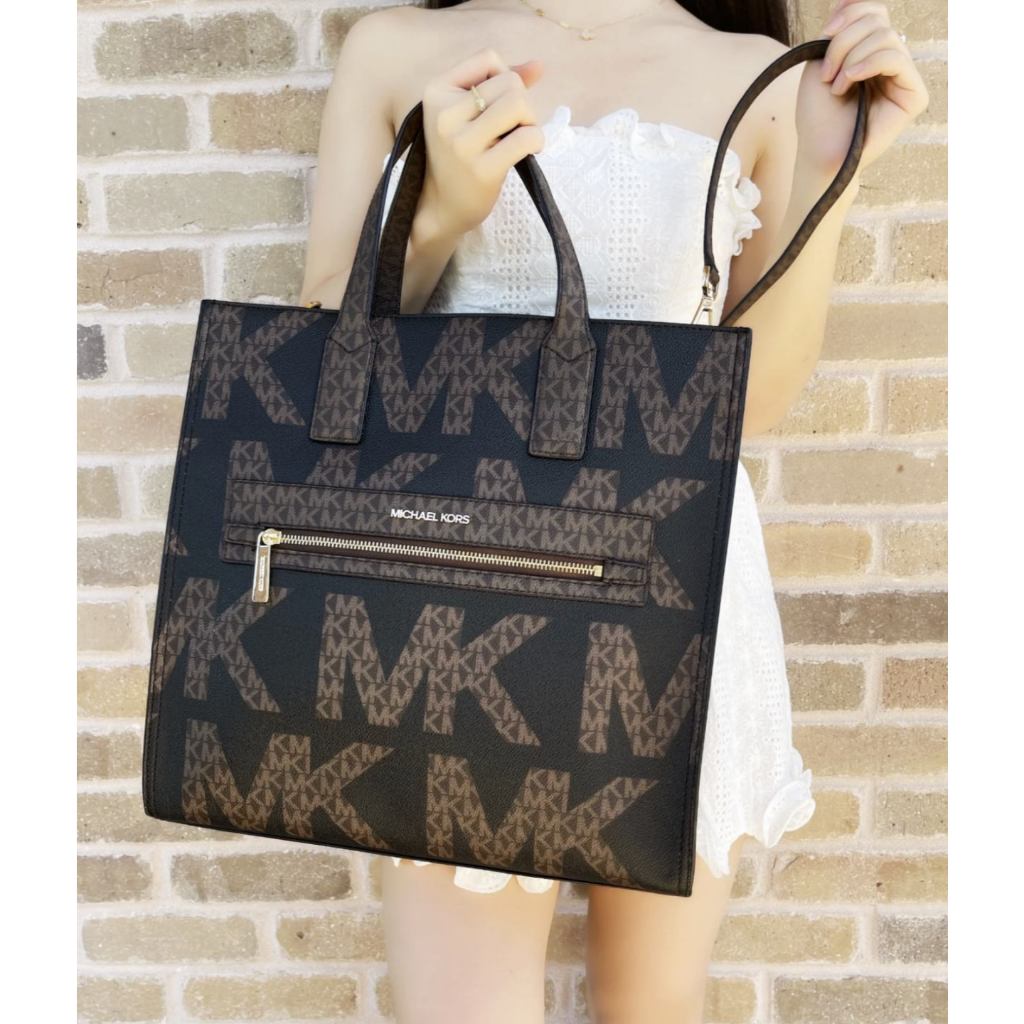 ORIG & IMPORTED MK Kenly Large Brown Tote Bag