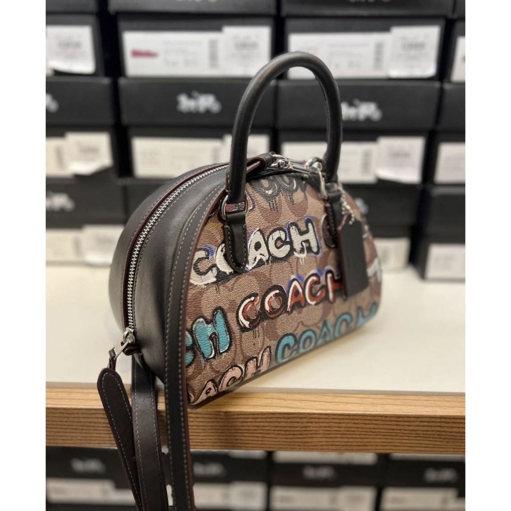 ORIG & IMPORTED CCH X Mint + Serf Sydney Satchel In Signature Canvas