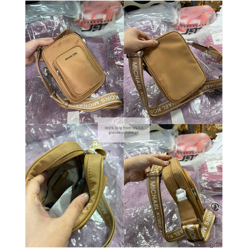 ORIG & IMPORTED MK Khai Nylon Crossbody Small Phone Black Pink Brown Bag