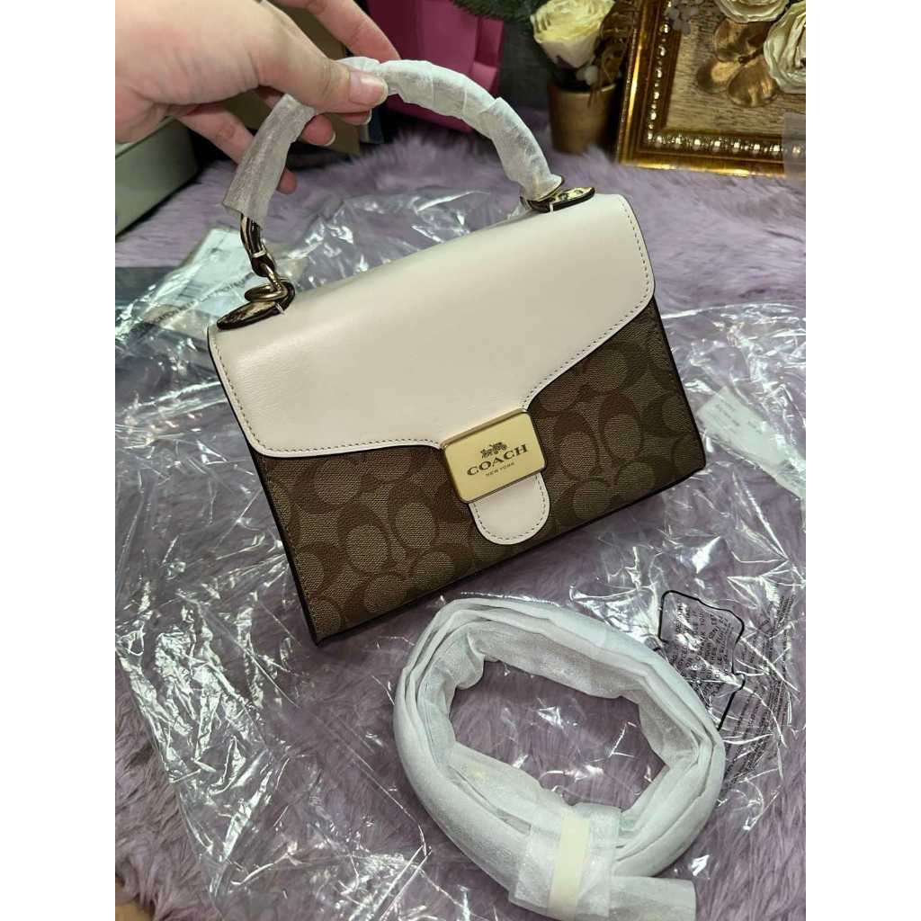 ORIG & IMPORTED CCH Pepper Satchel White Bag