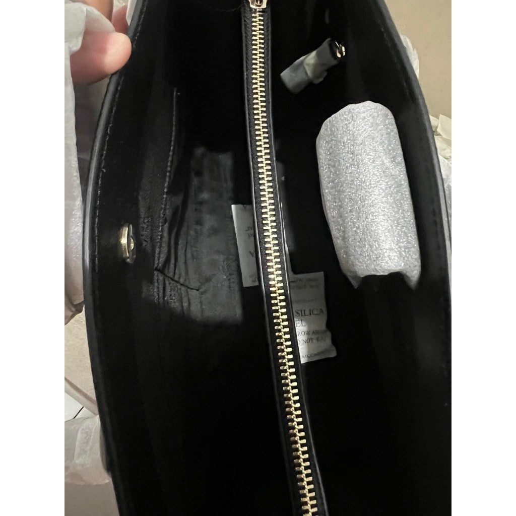 ORIG & IMPORTED KS Perry Medium Satchel Black Bag