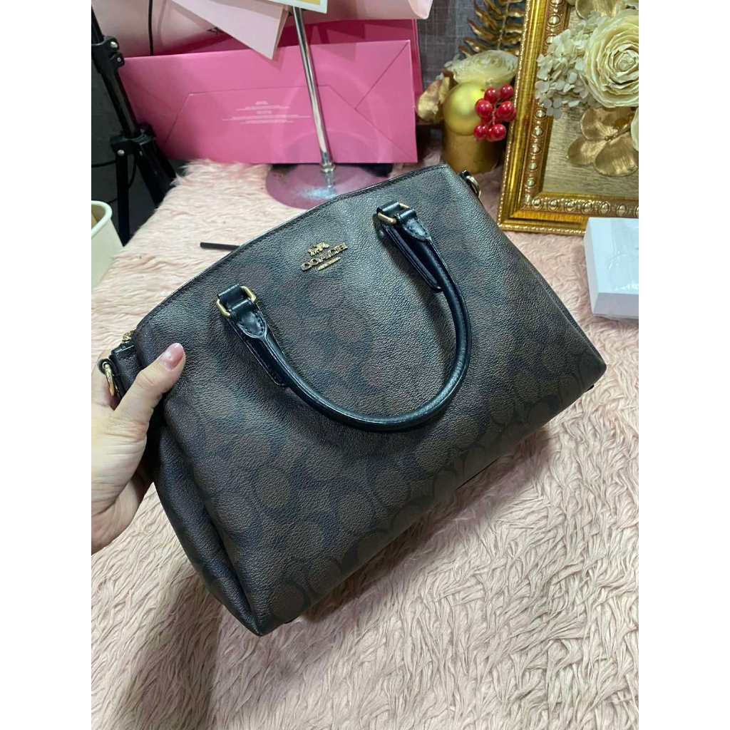 ORIG Preloved CCH Large Sage Carryall Brown/Black Bag