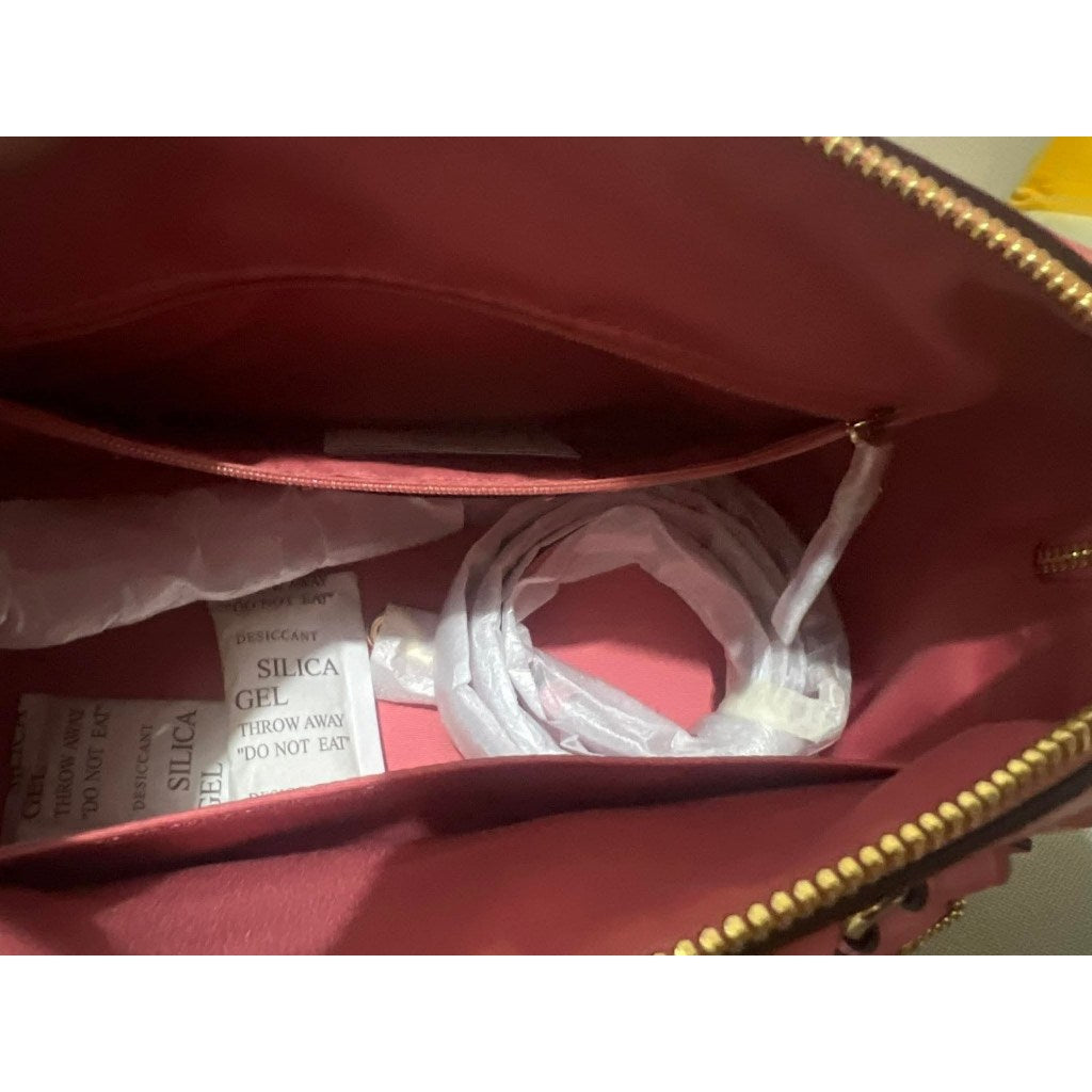 ORIG & IMPORTED CCH Rowan Satchel Pink Bag Plaid Print