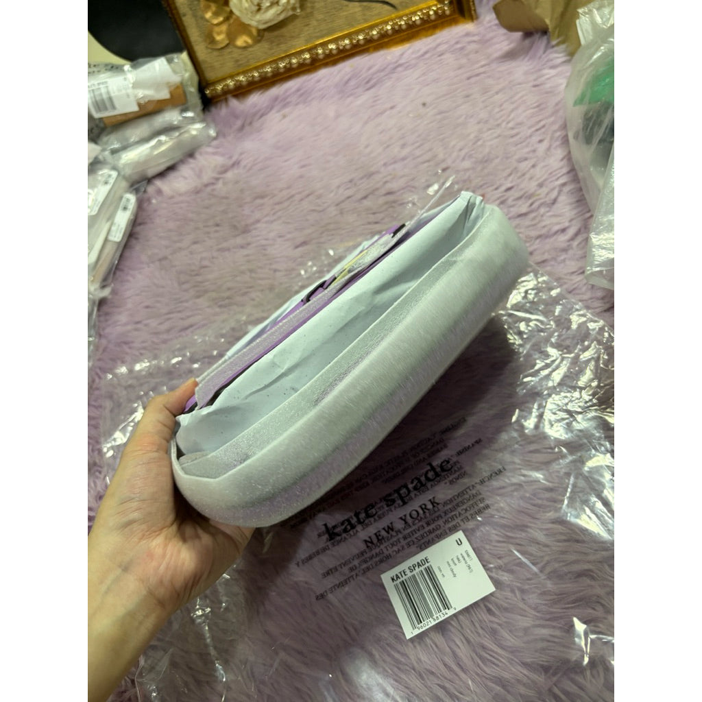 ORIG & IMPORTED KS Mini Knott Flap Crossbody Bag Lilac/Purple