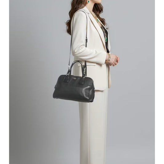 ORIG Preloved CCH Nolita Black Leather Satchel Bag