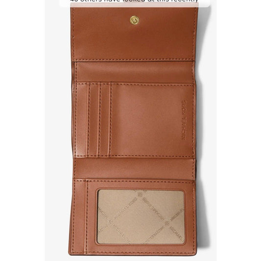 ORIG & IMPORTED MK Greenwich Medium Trifold Brown Wallet