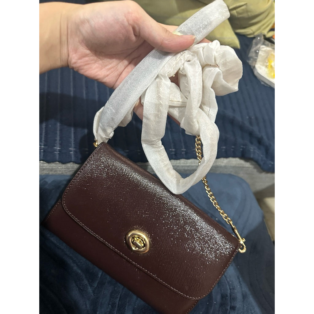 ORIG & IMPORTED WITH FLAW CCH Chain Strap FREE BAG