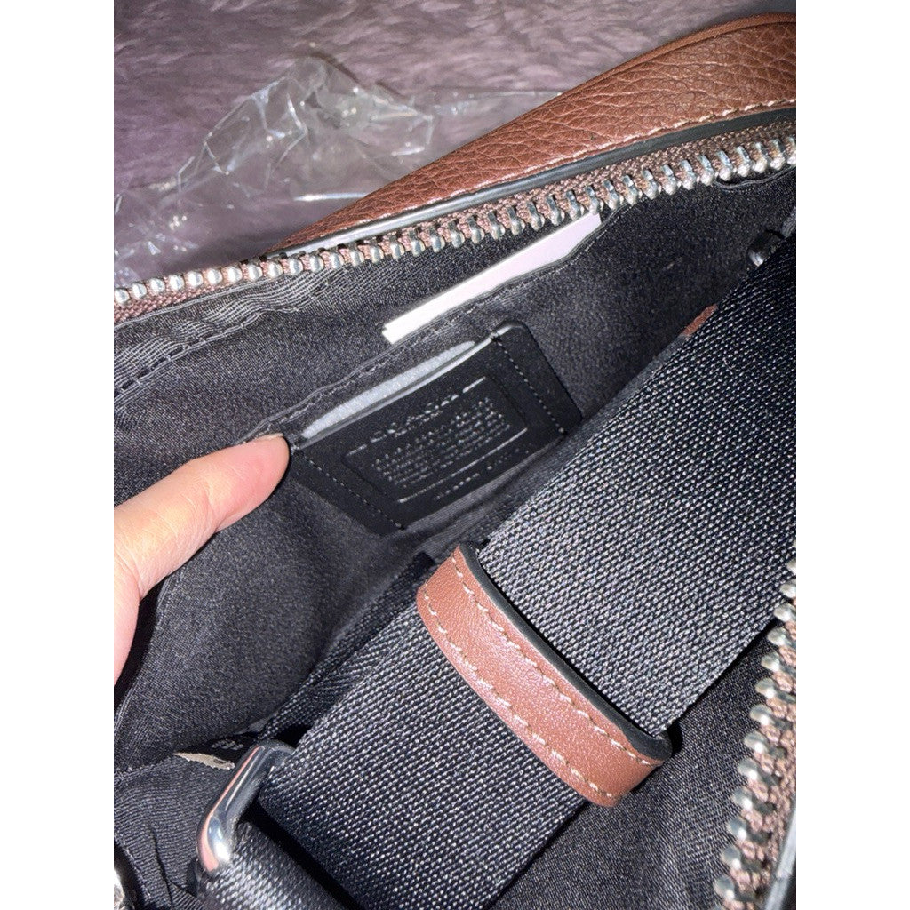 ORIG & IMPORTED CCH Jayden Crossbody Small Phone Men Bag Brown/Maple