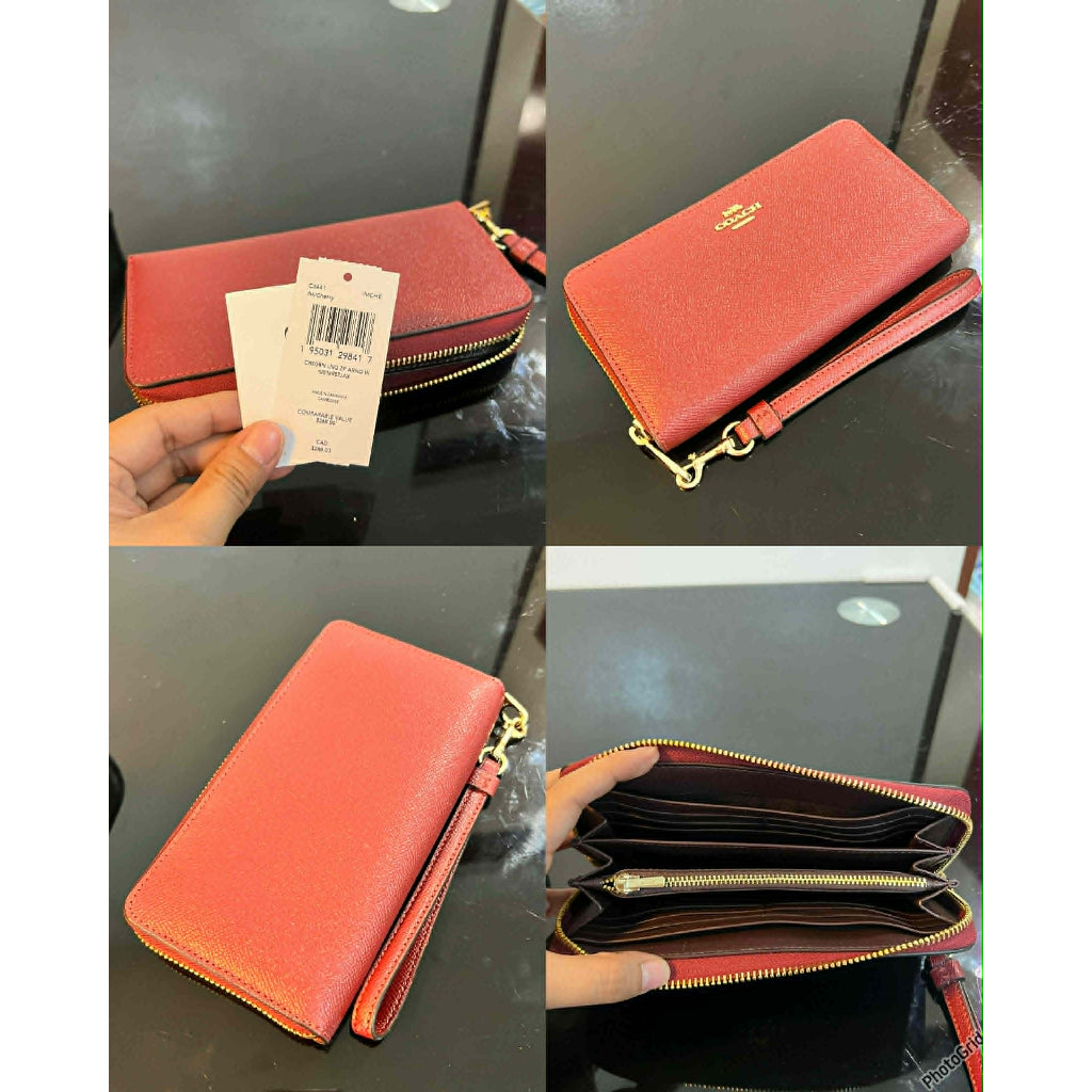 ORIG & IMPORTED CCH Long Zip Around Accordion Continental Women / Men Wallet