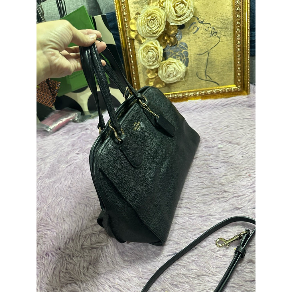 ORIG Preloved CCH Nolita Black Leather Satchel Bag