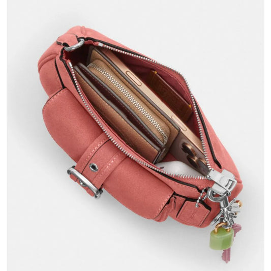 ORIG & IMPORTED CCH Ashton Mini Shoulder Suede Bag Pink