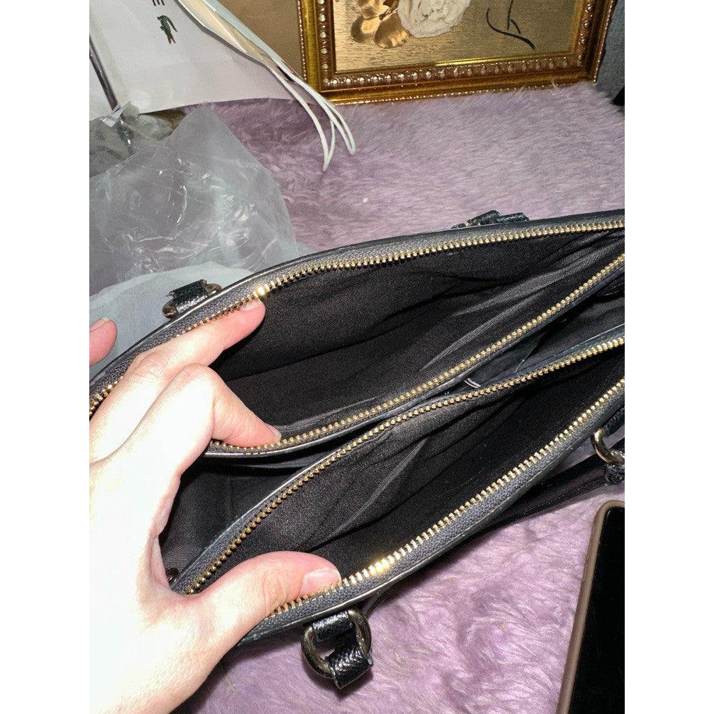 ORIG Preloved CCH Surrey Carryall Black Small Satchel Bag