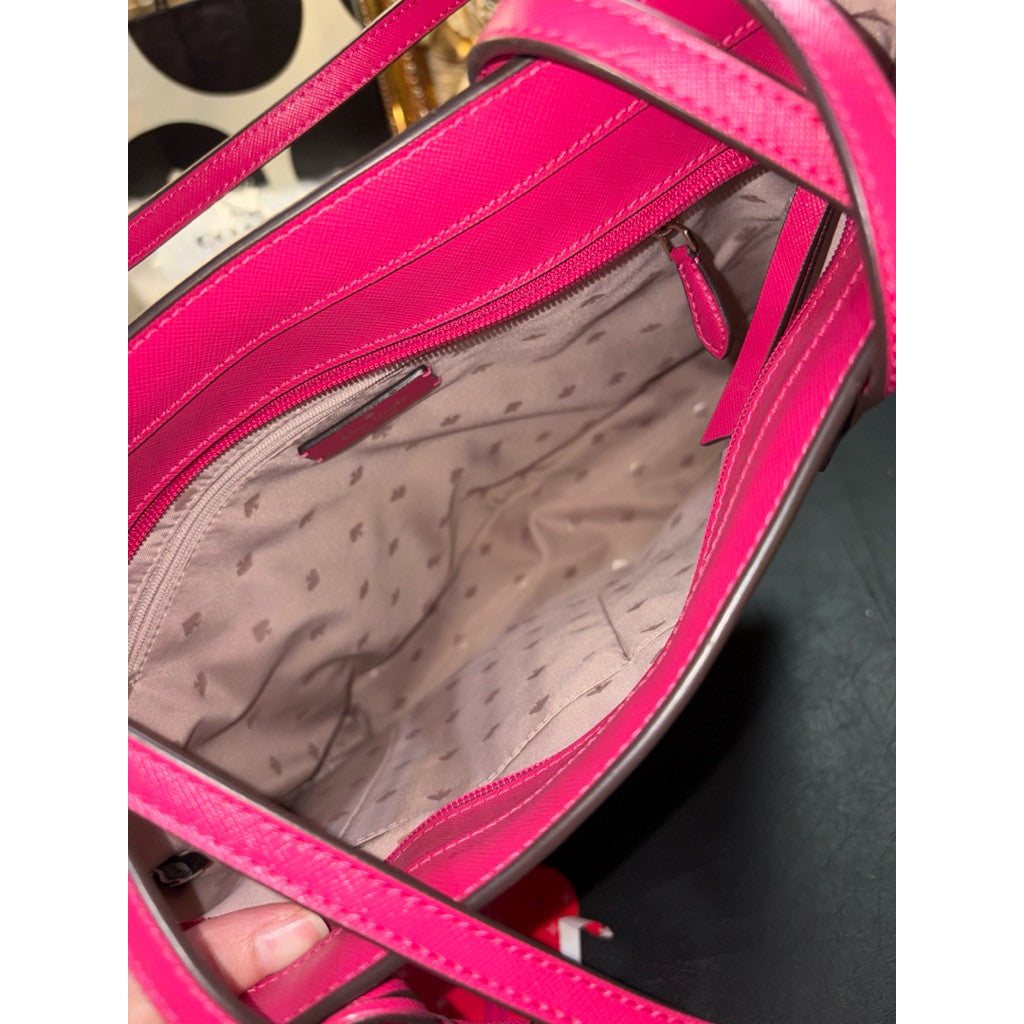 ORIG & IMPORTED KS Brynn Medium Tote Bag Pink Ruby