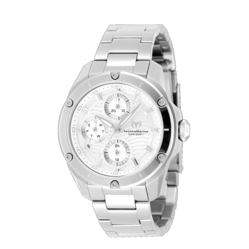 ORIG & IMPORTED Technomarine OCEANICO 36mm TM-325008 Silver Lady's Watch