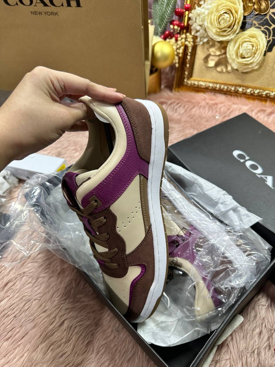 ORIG & IMPORTED COACH C201 Low Top Sneaker Shoes
