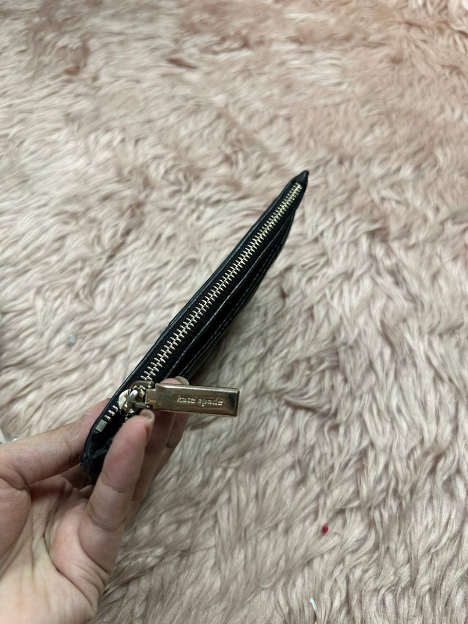 AUTHENTIC/ORIGINAL Preloved KS Natalia Large Slim Card Holder Wallet Black