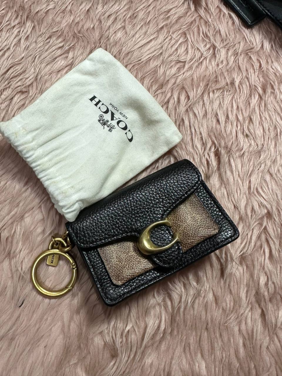 AUTHENTIC/ORIGINAL Preloved Retail COACH Mini Tabby Bag Charm Keychain