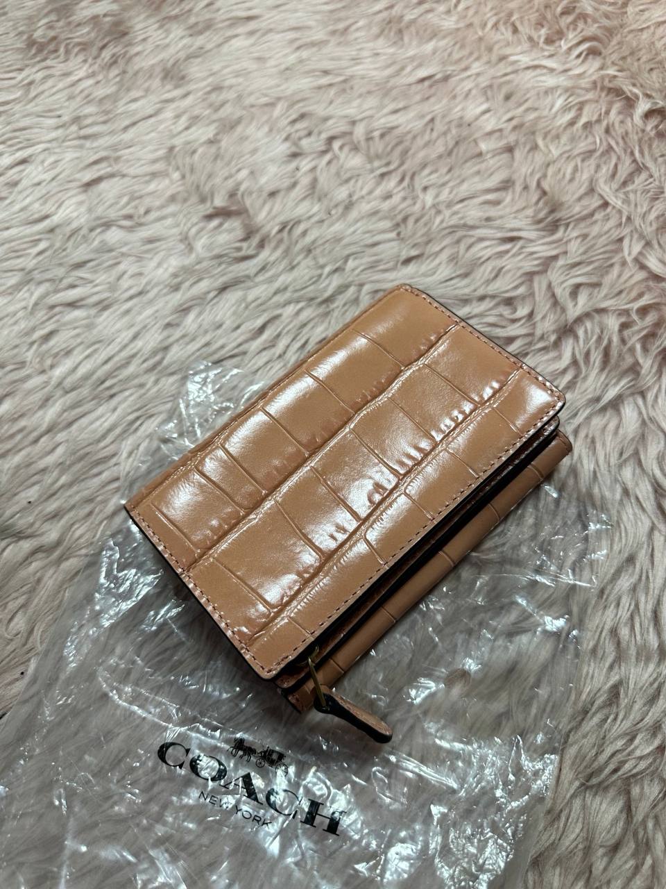 ORIG & IMPORTED COACH Studio Medium Wallet Orange