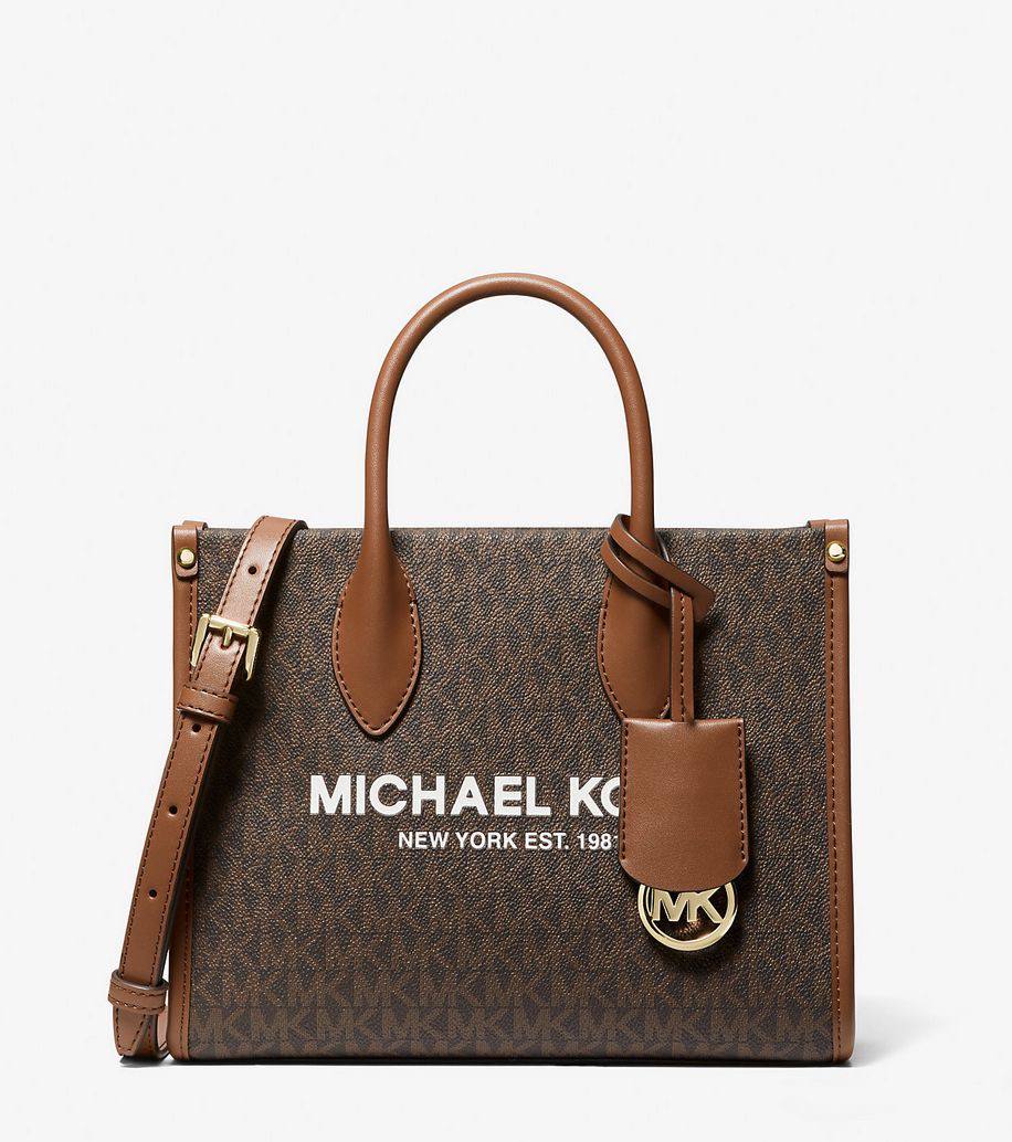 ORIG & IMPORTED MK Mirella Small Logo Crossbody Bag Brown