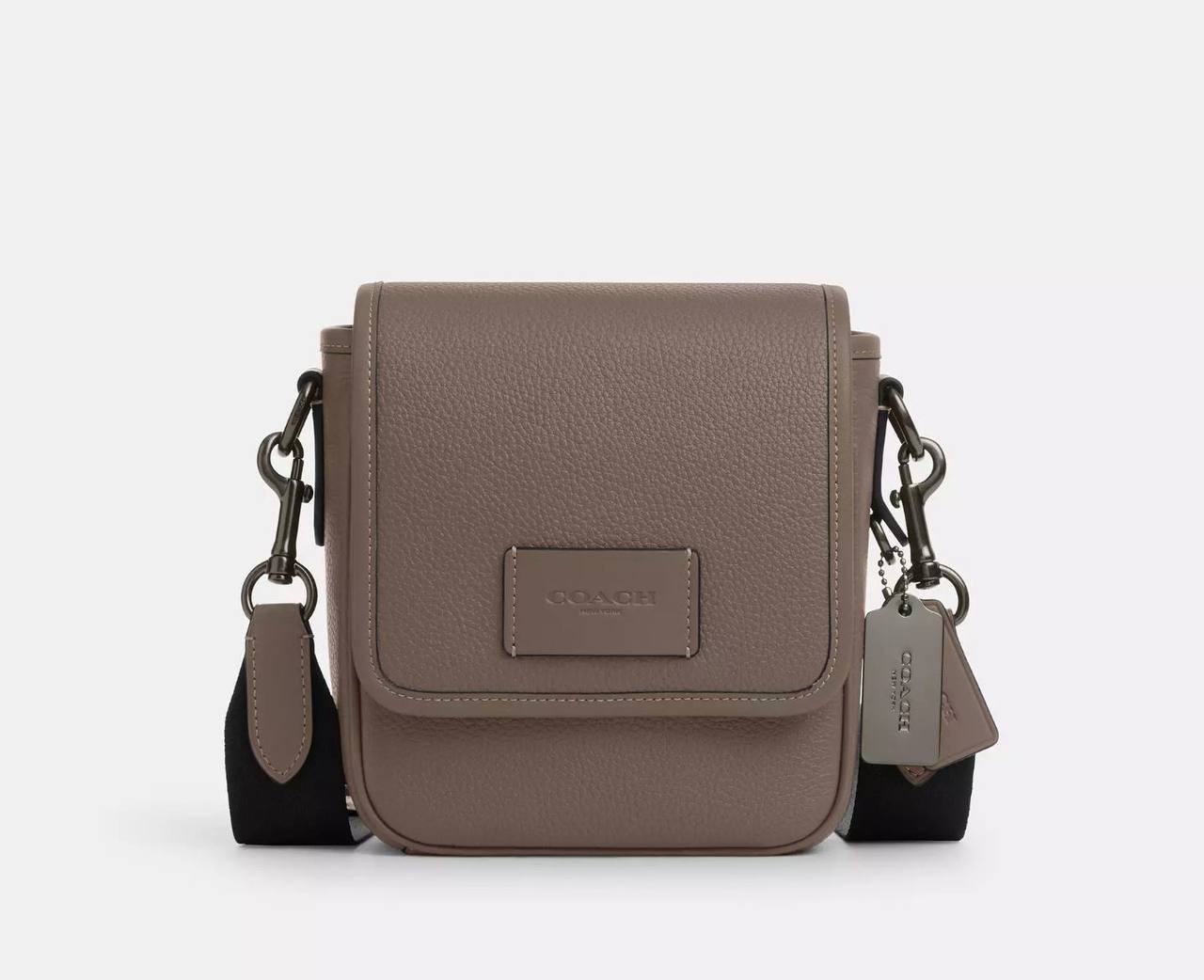AUTHENTIC/ORIGINAL COACH Lucas Crossbody Flap Bag Brown