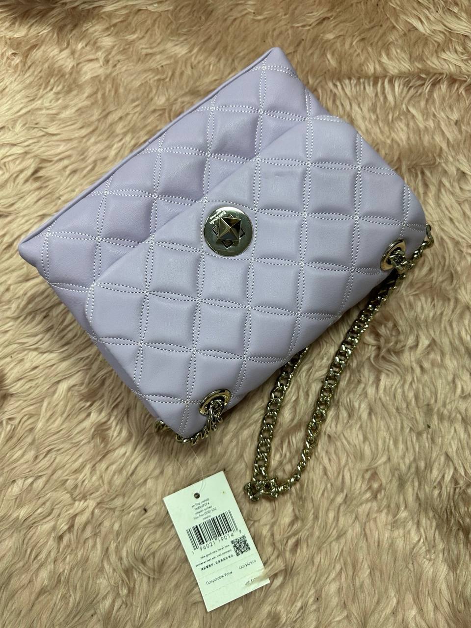 ORIG & IMPORTED KS Natalia Small Flap Crossbody Bag Purple