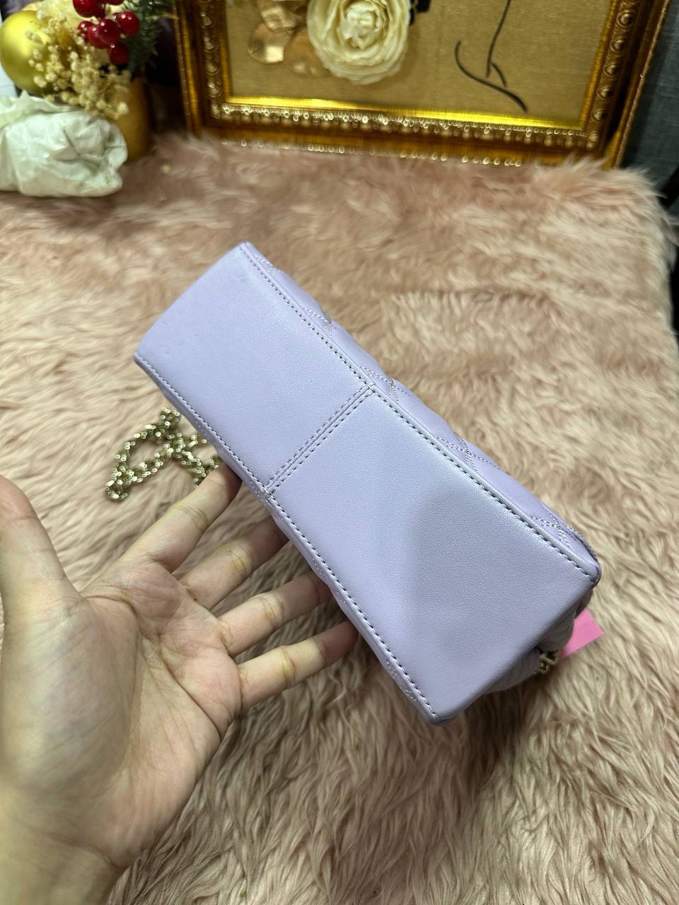 ORIG & IMPORTED KS Natalia Small Flap Crossbody Bag Purple