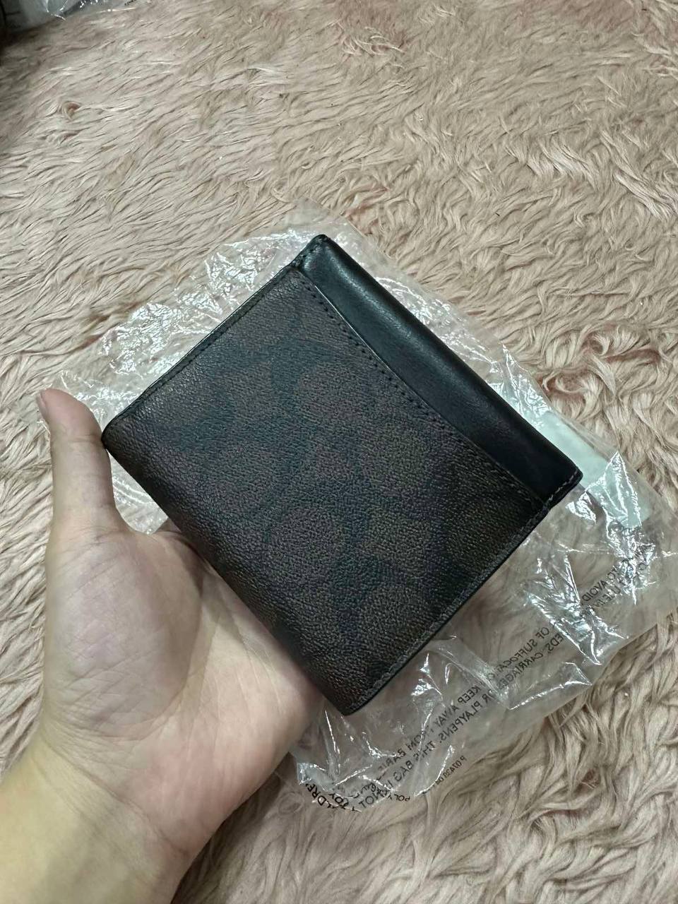 ORIG & IMPORTED COACH NEW Small Trifold Card Wallet