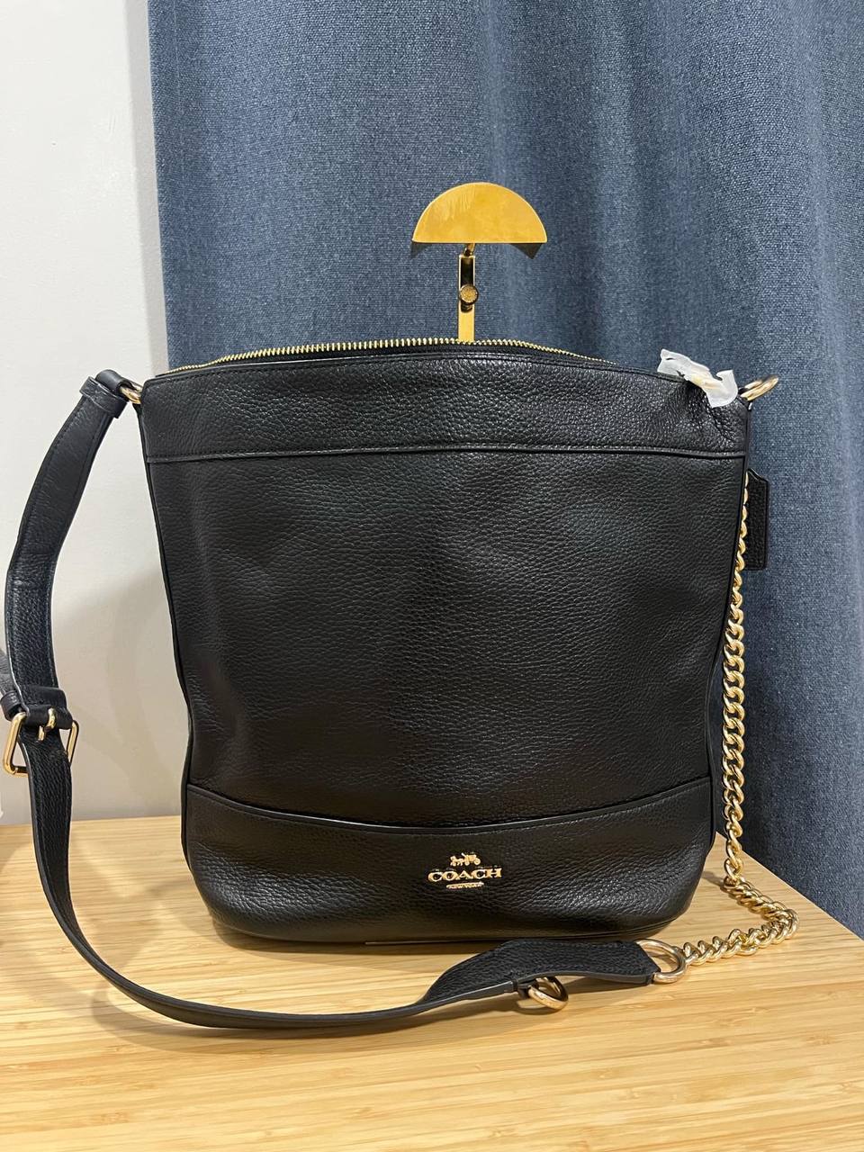 ORIG Preloved Coach Paxton Duffle Black Bag