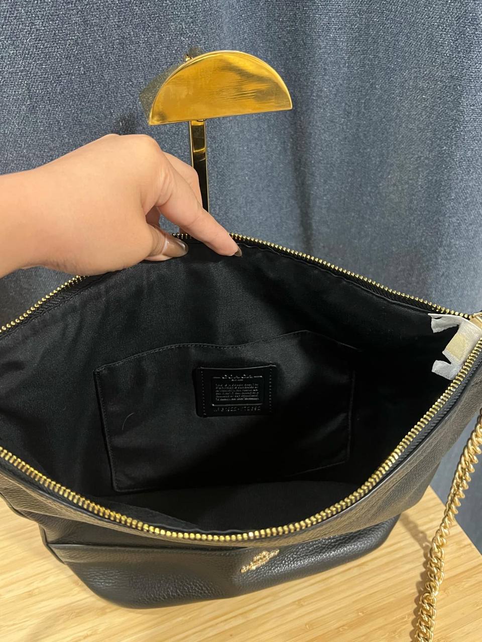 ORIG Preloved Coach Paxton Duffle Black Bag