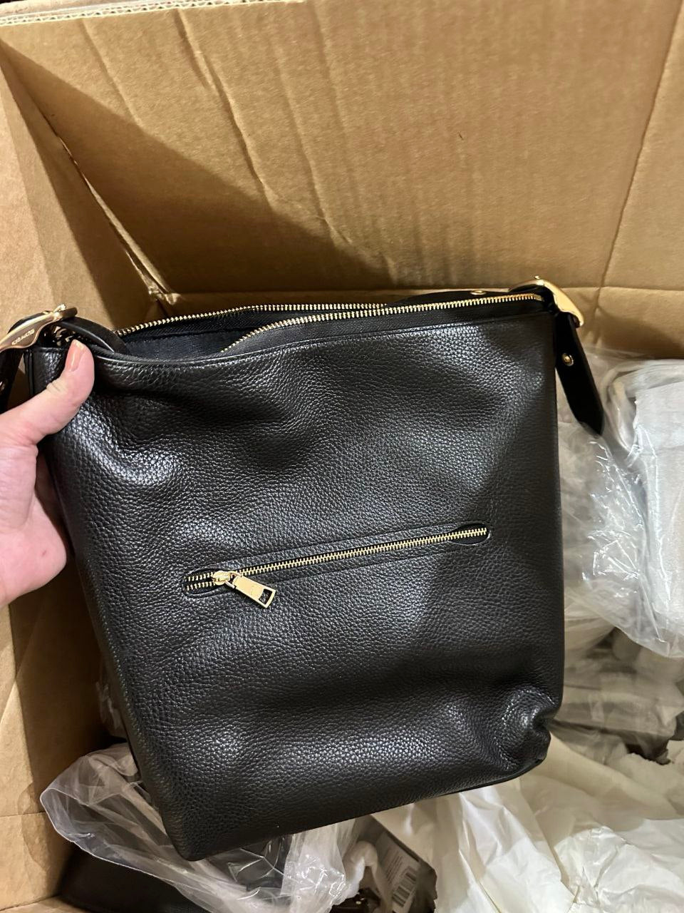 ORIG & IMPORTED COACH Val Duffle Large Bag Black