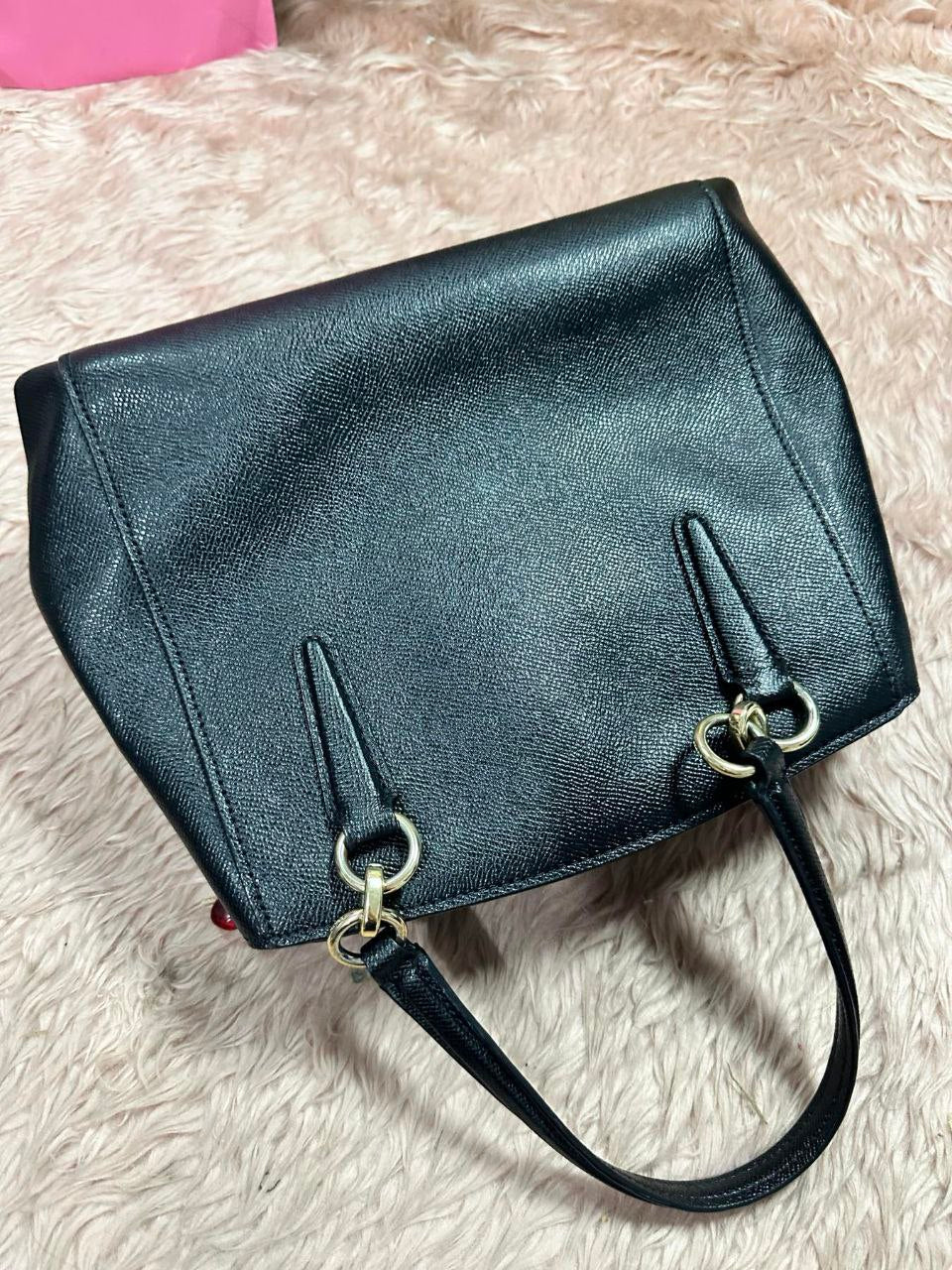 ORIG Preloved Coach Minetta Crossbody Black Bag