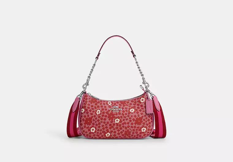 ORIG & IMPORTED COACH Teri Shoulder Bag With Floral Print