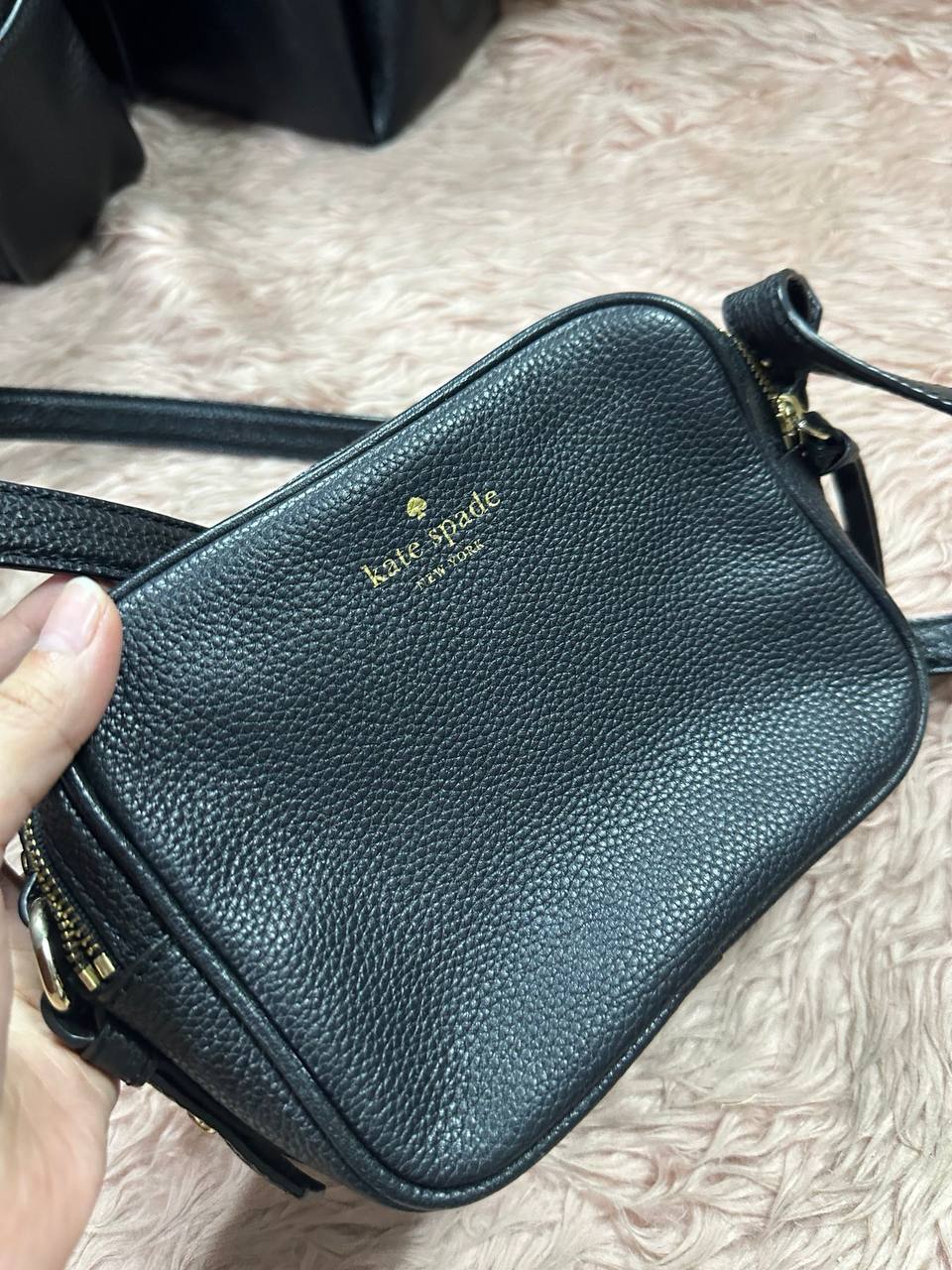 ORIG Preloved Kate Spade KS Mulberry Street Pyper Crossbody Small Bag Black
