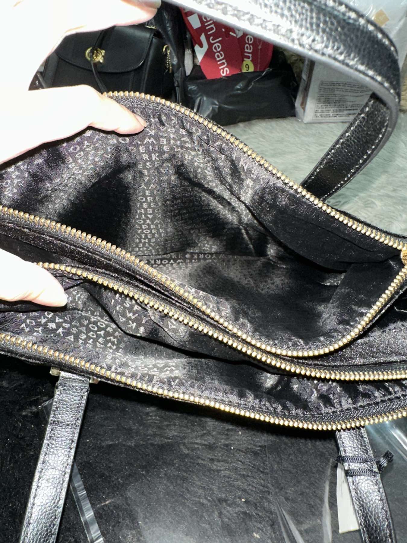 AUTHENTIC/ORIGINAL Kate Spade KS Dawn Place Velvet Small Kona Satchel Black Bag