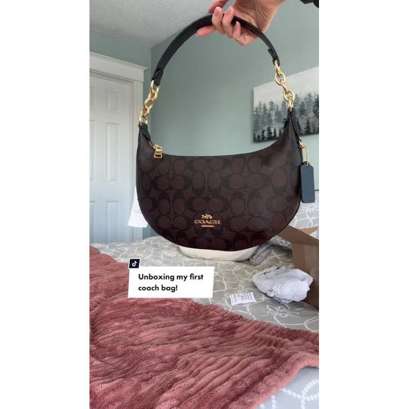 ORIG & IMPORTED CCH Payton Mini Small Brown Bag