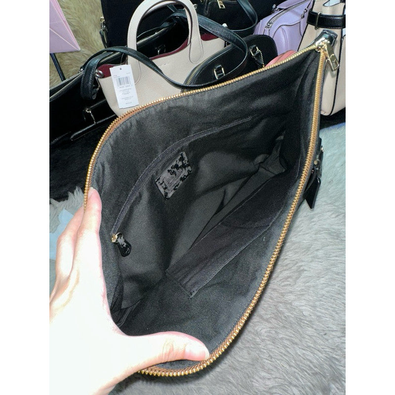 ORIG PRELOVED CCH Gallery Tote Khaki Black Bag