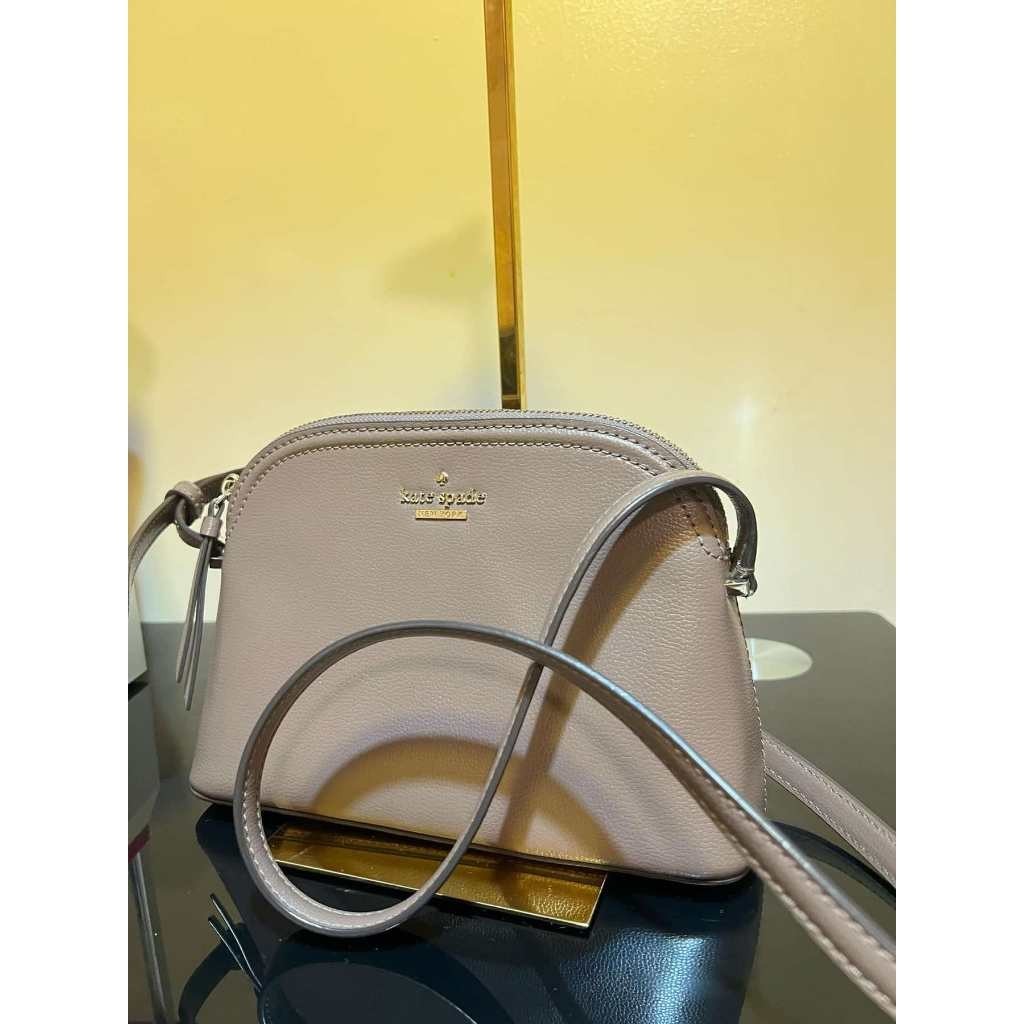 Orig PRELOVED KS Patterson Drive Peggy Crossbody Small Bag Brown