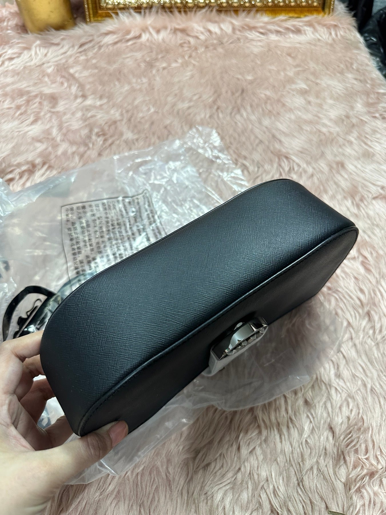 ORIG & IMPORTED MK Carmen Small Shoulder Bag Black