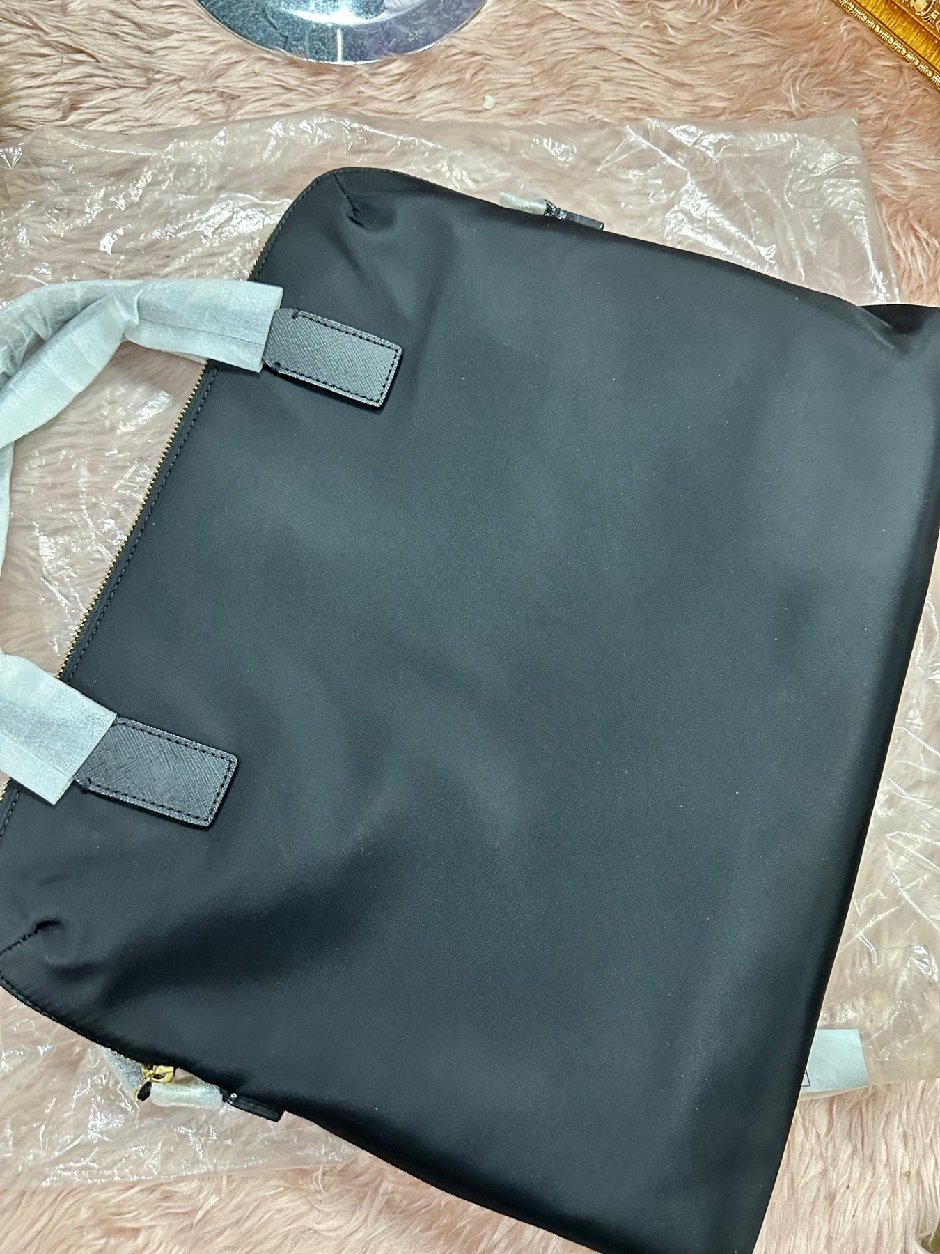 ORIG & IMPORTED KS Blake Avenue Laptop Nylon Black Bag