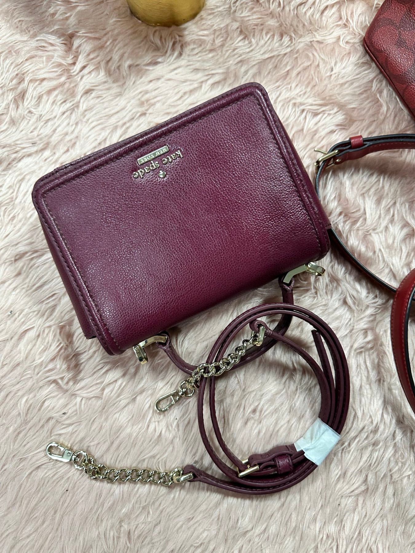 ORIG Preloved KS Patterson Drive Maisie Mini Red Bag