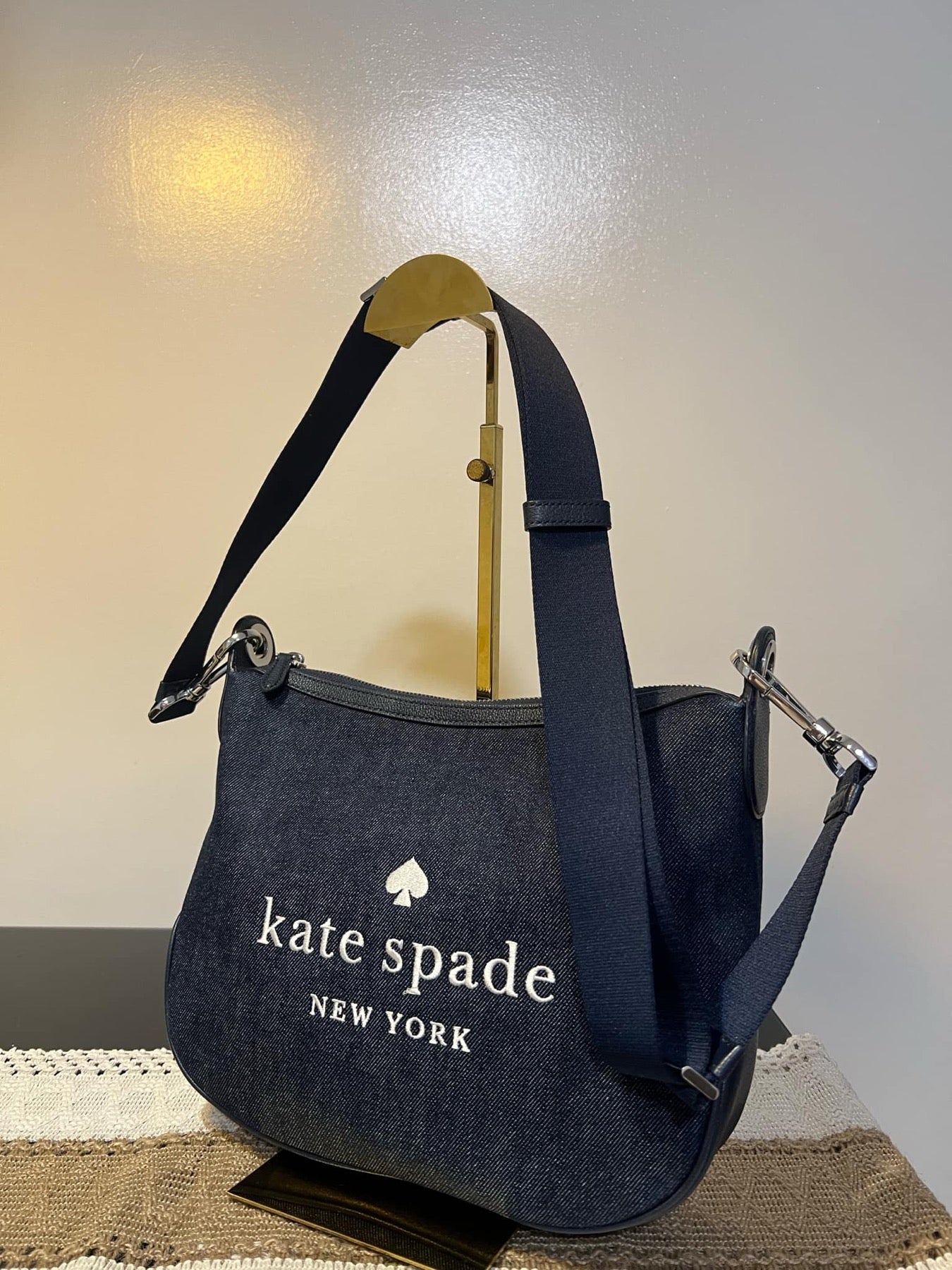 ORIG Preloved KS Rosie Crossbody Denim Blue Bag
