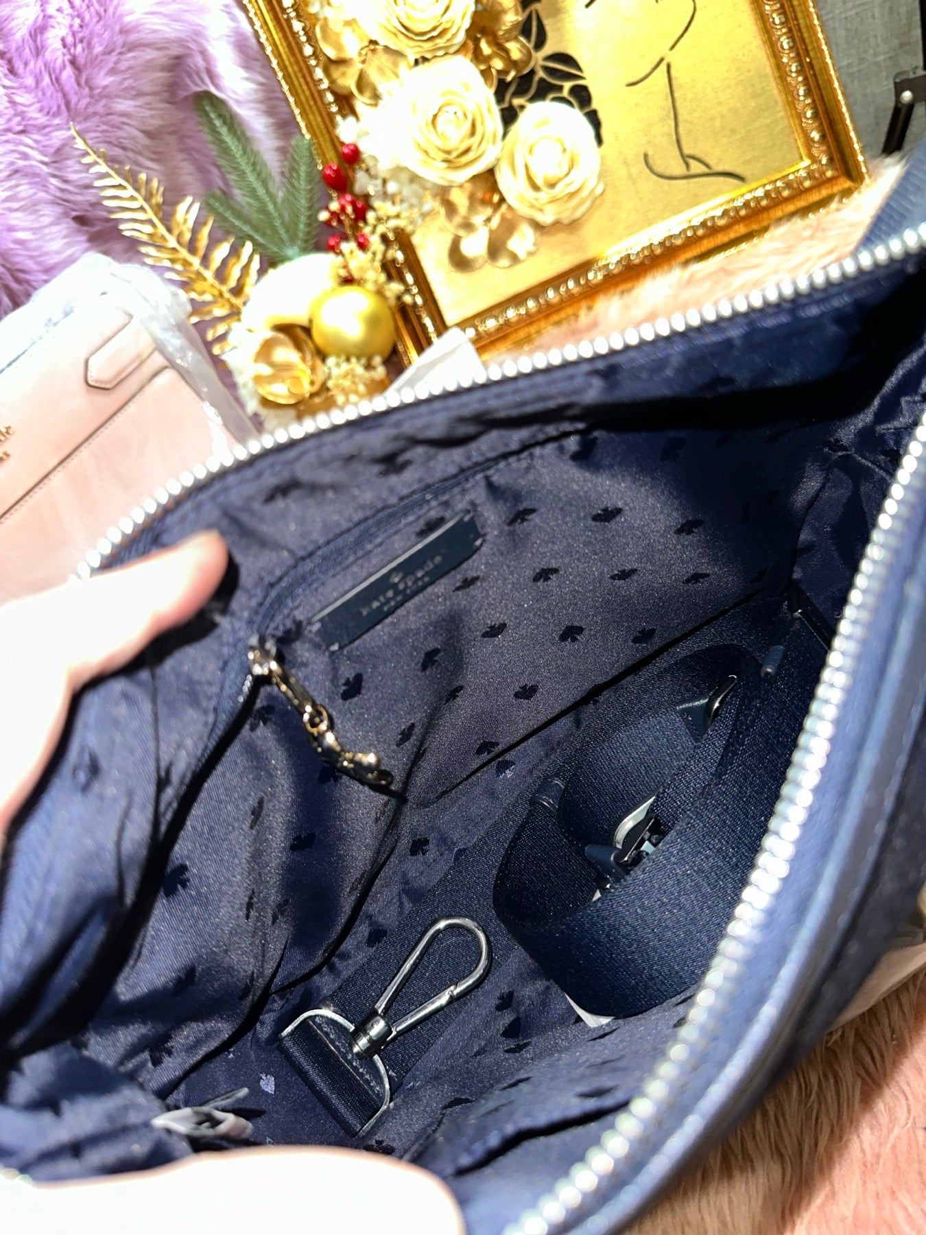 ORIG Preloved KS Rosie Crossbody Denim Blue Bag