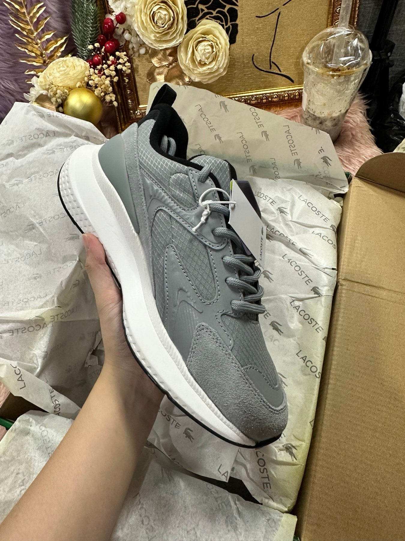 ORIG & IMPORTED LACSOTE Men's Shoes L003 Evo Sneakers Gray