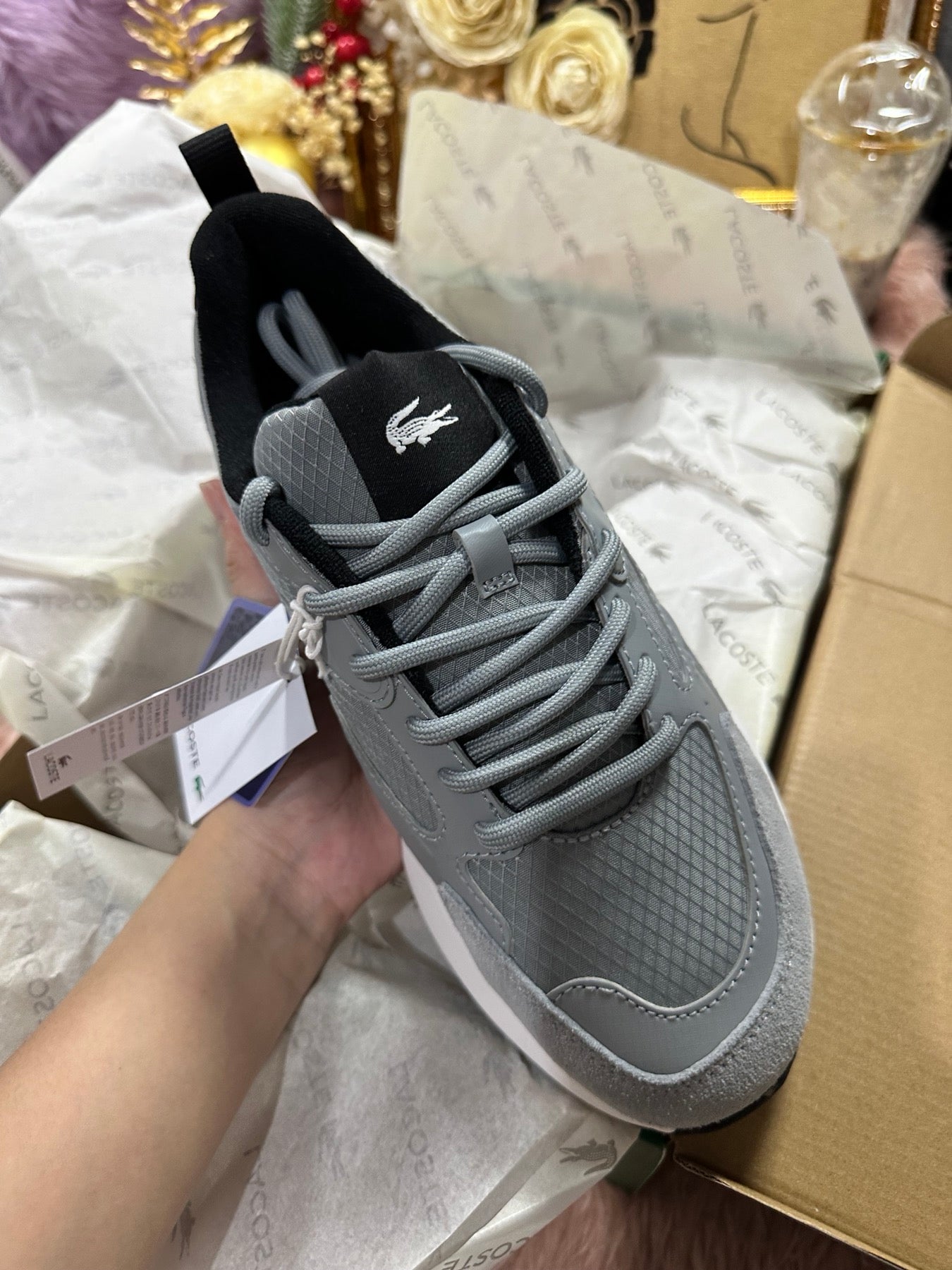 ORIG & IMPORTED LACSOTE Men's Shoes L003 Evo Sneakers Gray