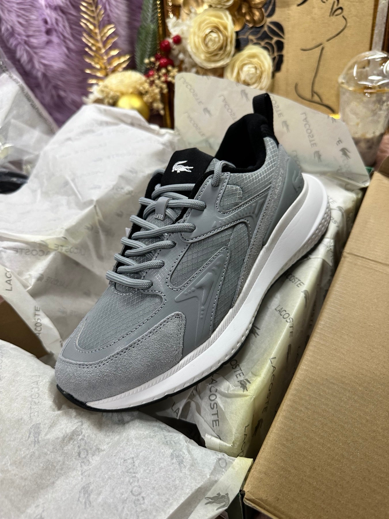 ORIG & IMPORTED LACSOTE Men's Shoes L003 Evo Sneakers Gray