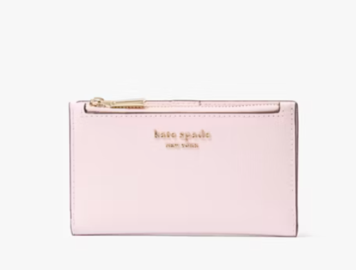 ORIG & IMPORTED KS Retail Morgan Small Slim Bifold Wallet Pink