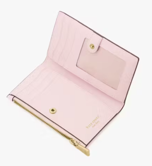 ORIG & IMPORTED KS Retail Morgan Small Slim Bifold Wallet Pink